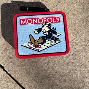 VINTAGE Monopoly Mini Tin Lunch Box